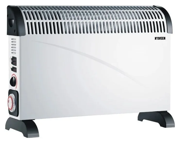 N'oveen, radiator cu ventilator turbo si temporizator, 2000 W