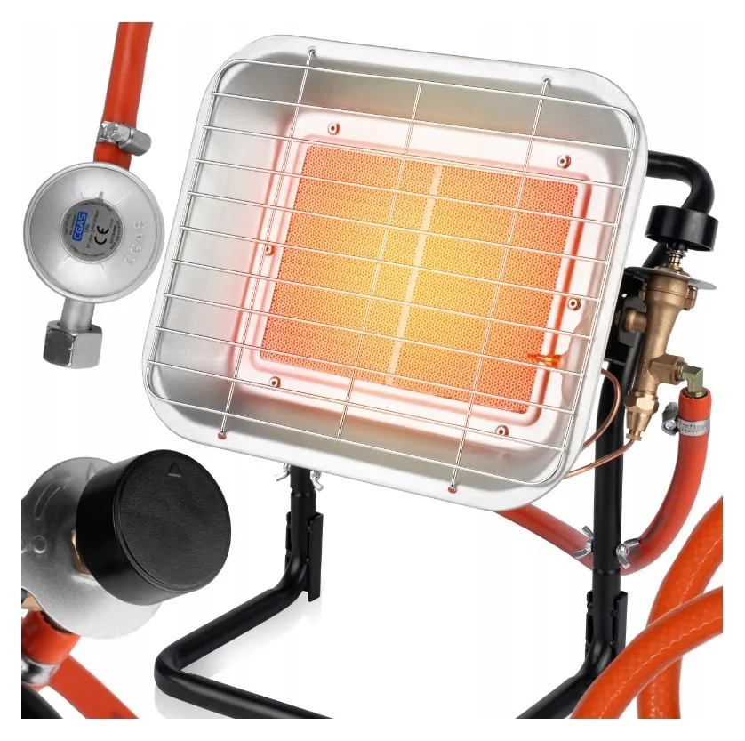 MalTec 4.500 W, gaz cu furtun si regulator