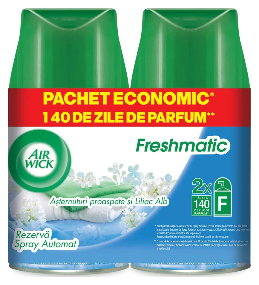 Air Wick Freshmatic, rezerva duo 2x250 ml
