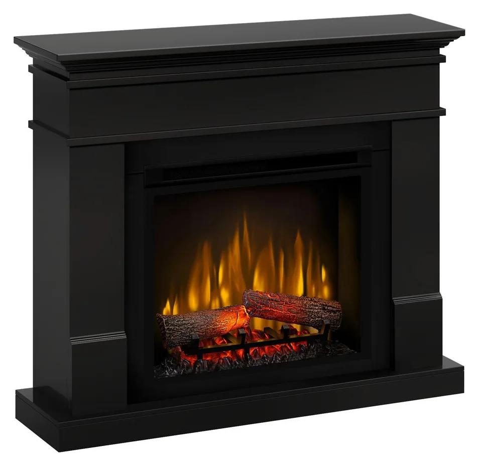 Semineu electric Lisabona Negru, 3.790 de lei