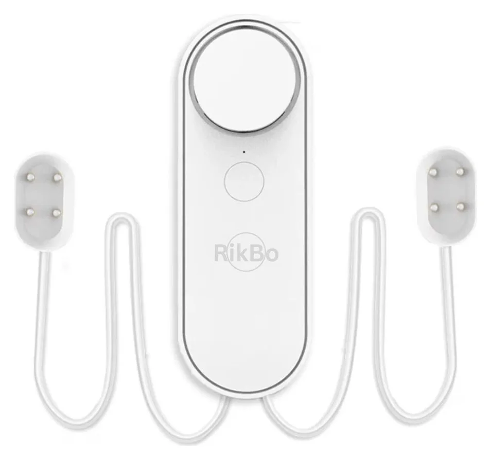 Senzor Inundatie Wireless Tuya Smart cu 2 Senzori de Apa, Alarma 120dB, Notificari Aplicatie, Senzor de Inundatie Smart Home RiKbo®