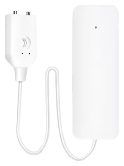 Senzor Smart WIFI Wireless, Tuya, Pentru Detectarea Inundatiilor, Alb