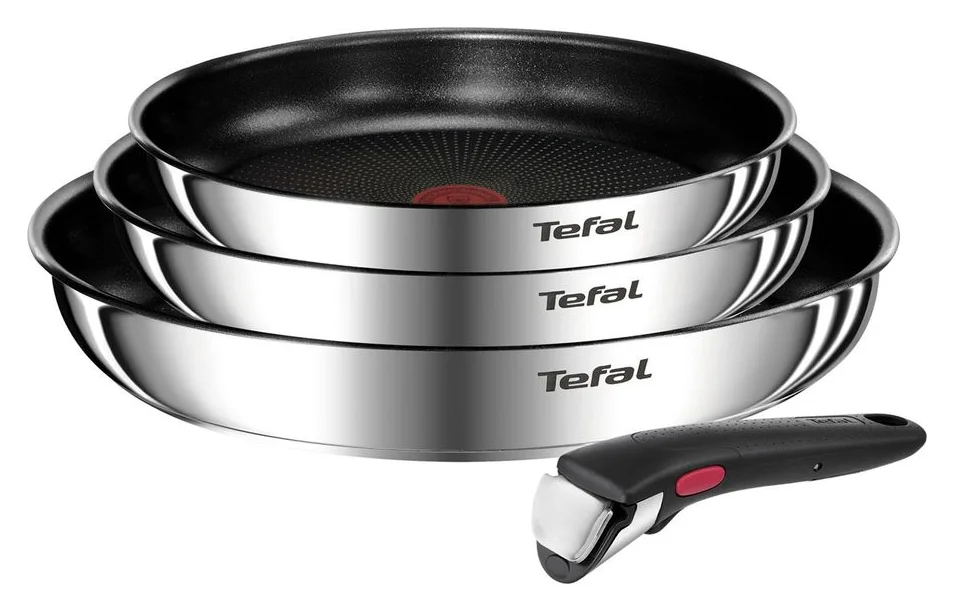 Tefal Ingenio Emotion, set de 4 piese, maner detasabil