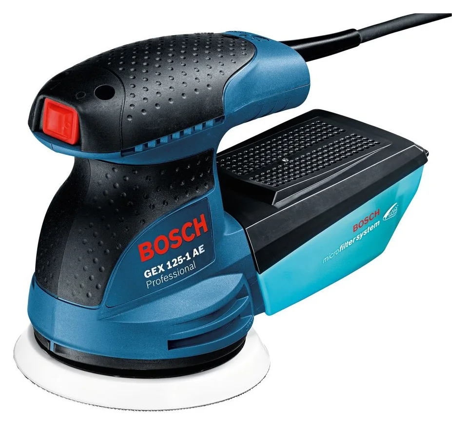 Bosch GEX 125, care declara 24.000 m/s²