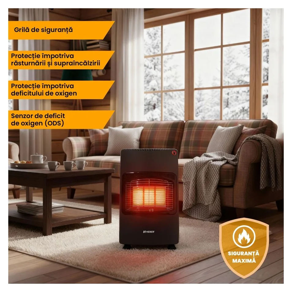 Heber HBR-7561, 60 de metri patrati la 419,99 de lei
