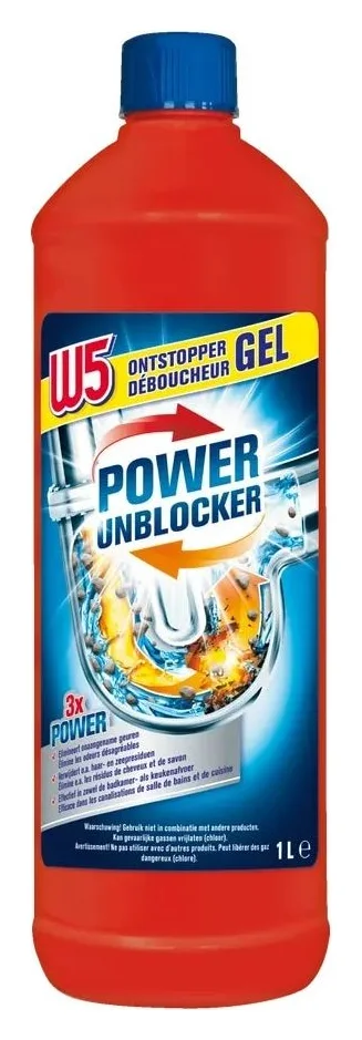 W5 gel 1 litru, 18,2 lei litrul