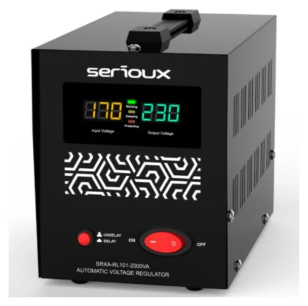 Serioux cu releu, 2000 VA / 1200 W, 170 de lei