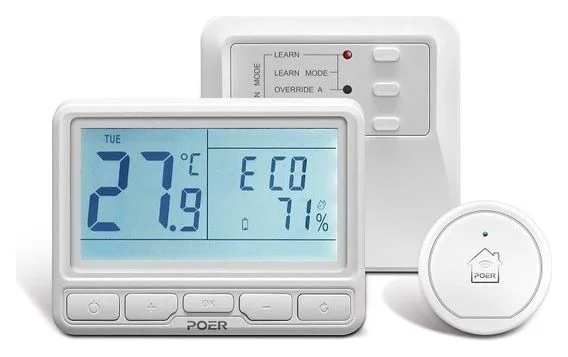 Termostat POER Smart cu control vocal Google Home si Alexa prin internet