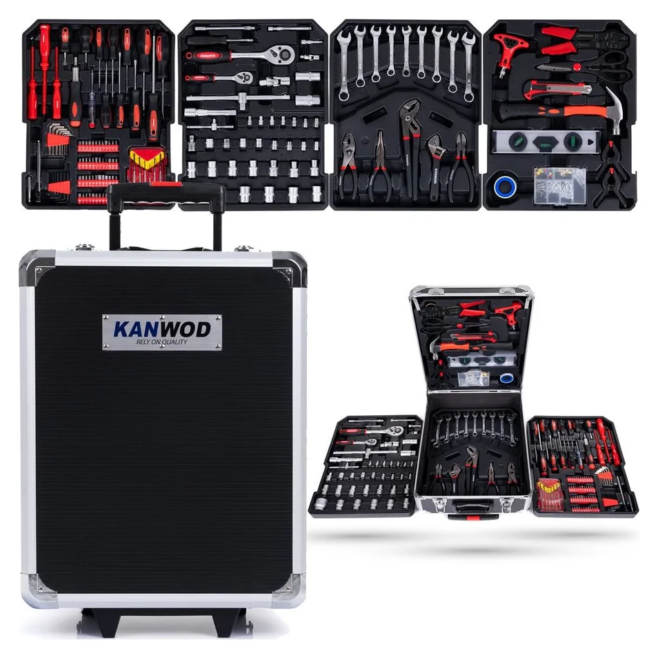 KANWOD Task Master, 1.000 de piese, troler