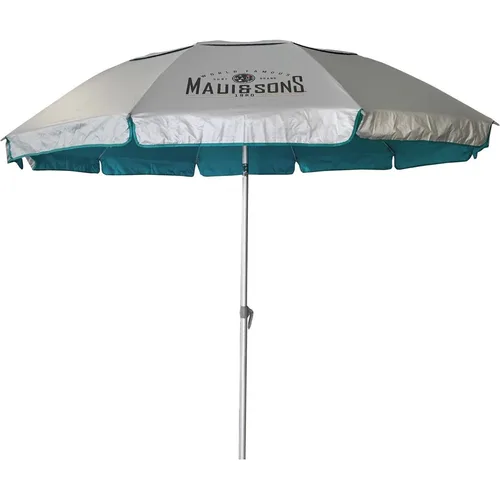 Umbrela plaja Maui&Sons XL 220 cm, protectie UPF50+, rabatabila, husa inclusa, Petrol