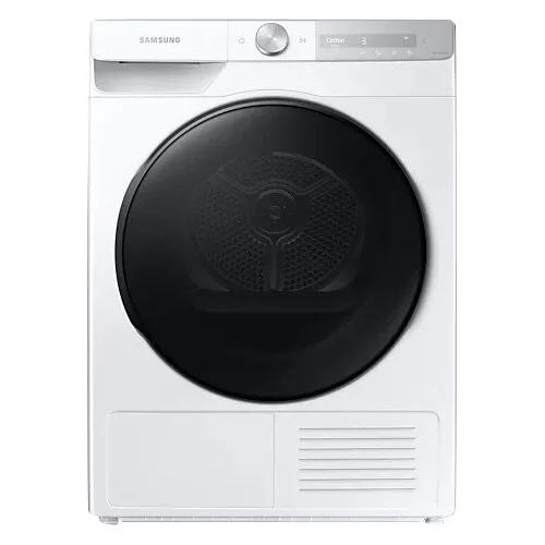 Uscator de rufe Samsung DV90T7240BH/S7, Pompa de caldura, 9 kg, Clasa C, AI Control, Super Speed, Hygiene Care, Optimal Dry, Air Wash, Wifi, Alb